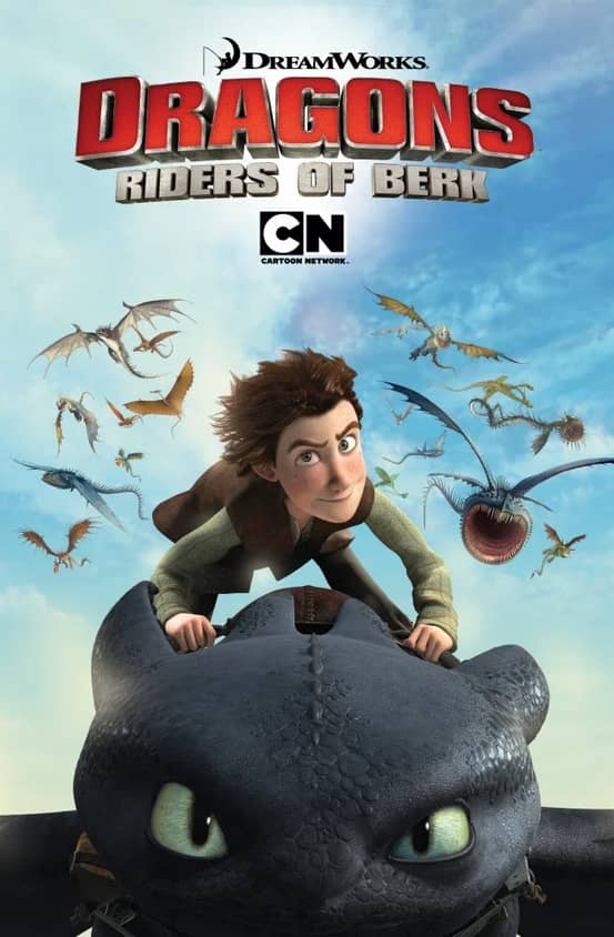 Постер Драконы и всадники Олуха